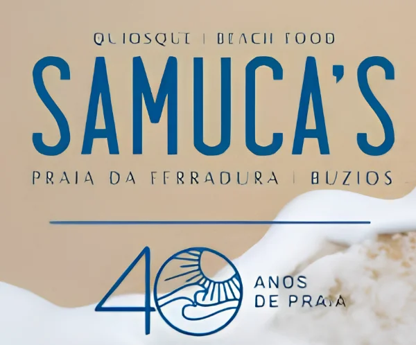 Samuca’s — Quiosque | Beach Food — Praia da Ferradura, Búzios — 40 anos de praia